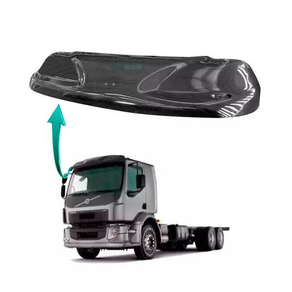 KIT QUEBRASOL VOLVO VM PLASTICO ABS COM SUPORTES (20937430-V20017)