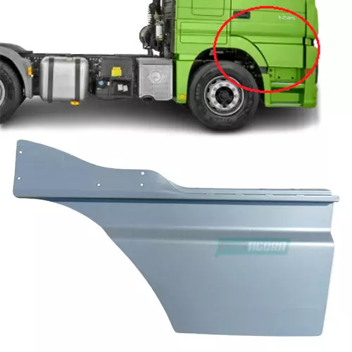 EXTENSAO DE PORTA EXTERNA DIREITO PRIMER MB ACTROS MEGA SPACE (9417200448.)