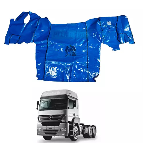 TAPETE VINIL AZUL COM AVARIA MB 2035 2340 2544 2533 AUTOMATICO COM CAPO (PUES843