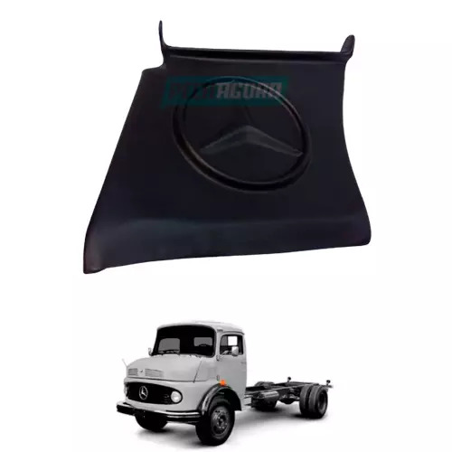 TAPA ESTRIBO FIBRA LADO DIREITO MB 1113 1114 1313 1513 CARA PRETA (Q697-AS4215PT