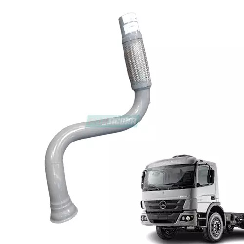 TUBO ESCAPE SAIDA MOTOR 3.1/2'' MB 1719 1726 2426 2430 ATEGO 2730 (9584902019-F3