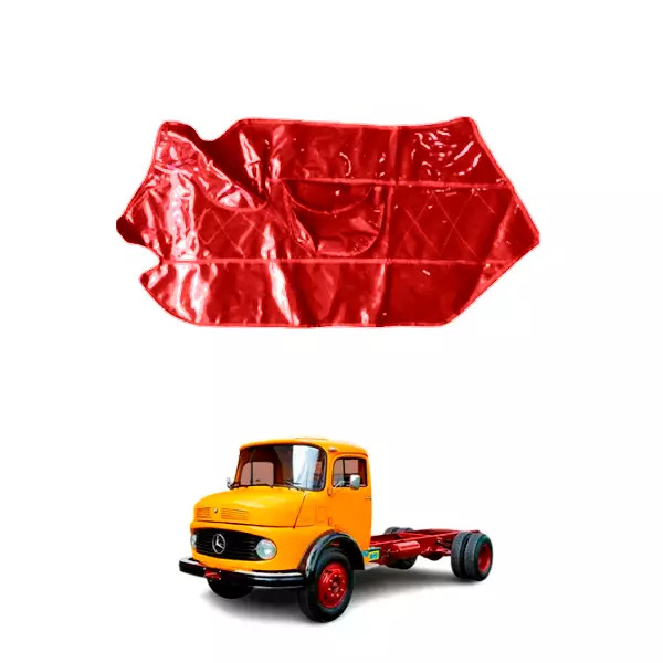 FORRO CAPO MOTOR VERNIZ VERMELHO MB 1113 1313 1513 1519 1520 2013 2213 CAPUZINHO