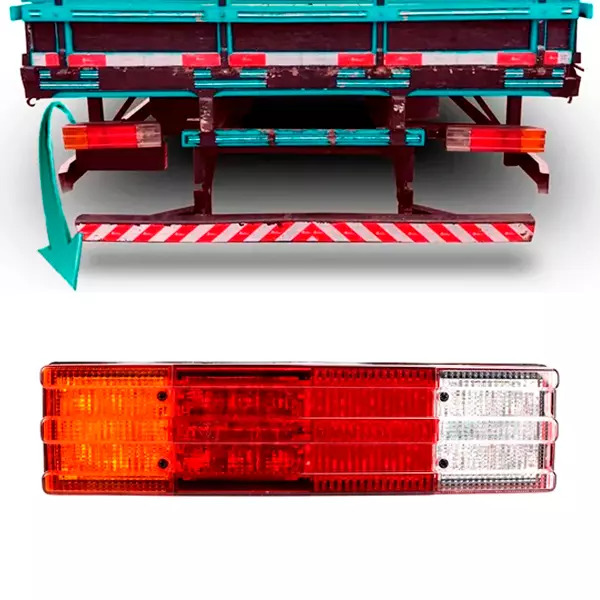 LANTERNA TRASEIRA ESQUERDO MB 709 712 912 914 1214 1215 1318 1518 1218 1418 1618