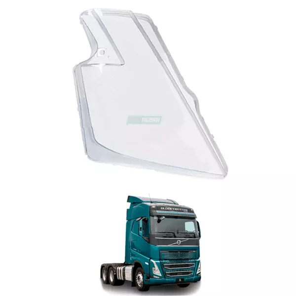 LENTE FAROL PRINCIPAL DIR VOLVO FH5 APOS 2021 FAROL GRANDE (BR12VO120)
