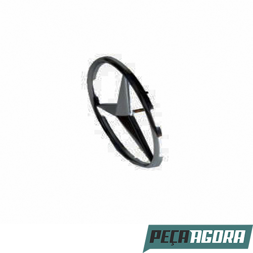 EMBLEMA CROMADO MB MERCEDES BENZ 1620 HPN (3148100218)