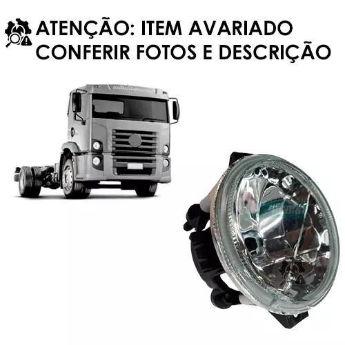 FAROL AUXILIAR COM AVARIA VW VOLKSWAGEN CONSTELLATION - 2006 - MODELO ORIGINAL (