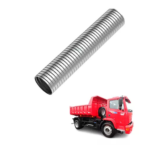 TUBO FLEXIVEL INOX 3 POL X 375MM MB 1718 ELETRONICO EURO 3 VW DELIVERY 8120 8150