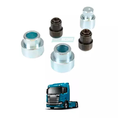 ANTIFURTO DA CAPA SUPERIOR DO CATALISADOR SCANIA VALVULA DOSADORA ARLA (2048)