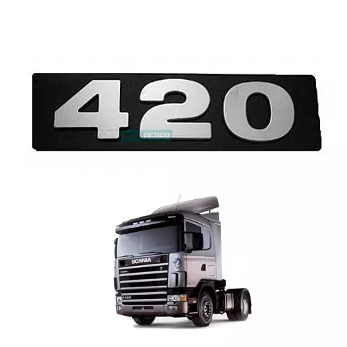 LETREIRO FRONTAL 420 SCANIA SERIE 4 (3092)