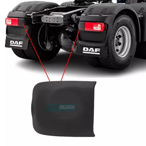 ACABAMENTO LANTERNA PARALAMA TRASEIRO LADO DIREITO ESQUERDO DAF XF105 CF85 (1875