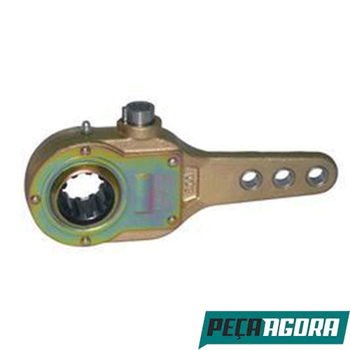 CATRACA FREIO 10 ESTRIAS CHAVE 14 2 FUROS CARRETAS EM GERAL ANTIGA - 152,40MM RE