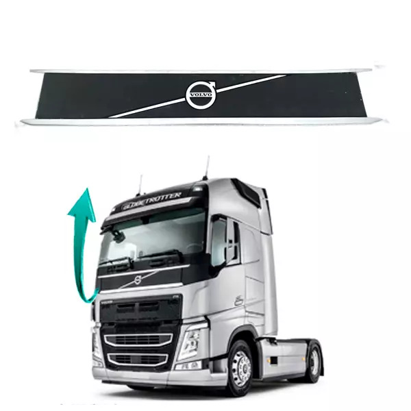 CAPO GRADE SUPERIOR DIANTEIRO COMPLETO VOLVO FH CROMADO  (22855671-KVV09019)