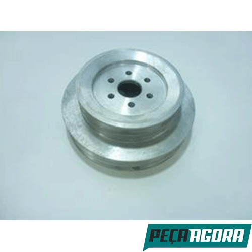 POLIA BOMBA DAGUA ALUMINIO MB MERCEDES BENZ OM355 L1618 1418 (3762001105A)