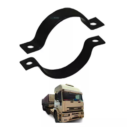 ABRACADEIRA TUBO BIPARTIDO 4.5POL IVECO EUROTECH 450E37 STRALIS NR MB AXOR 2035 