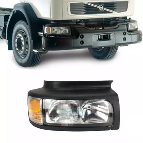  FAROL PRINCIPAL DIREITO COMPLETO PISCA E MOLDURA VOLVO VM CANAVIEIRO 17/23 - 20