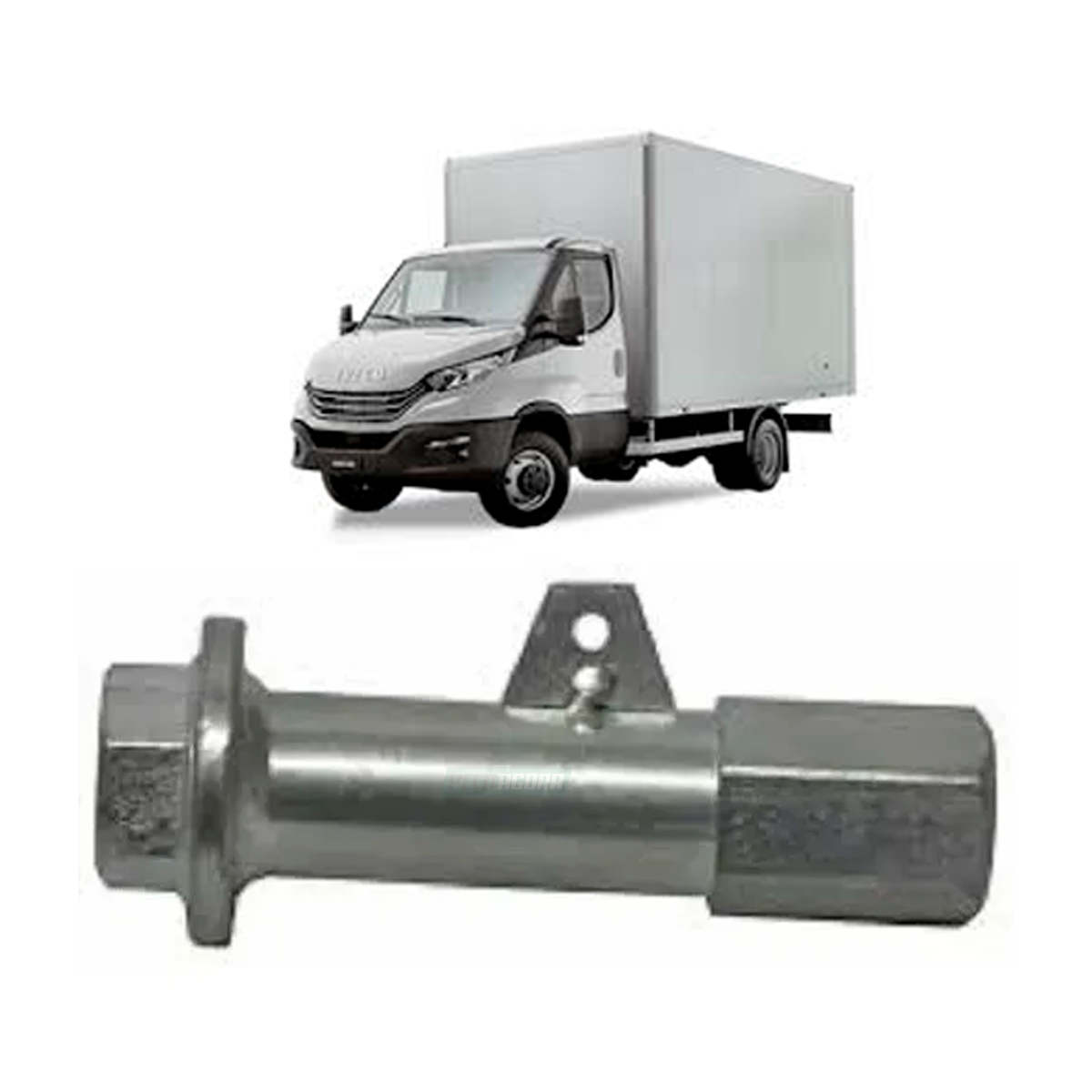 PORCA DE FIXACAO DO TIRANTE DO ESTEPE IVECO DAILY (93826505)