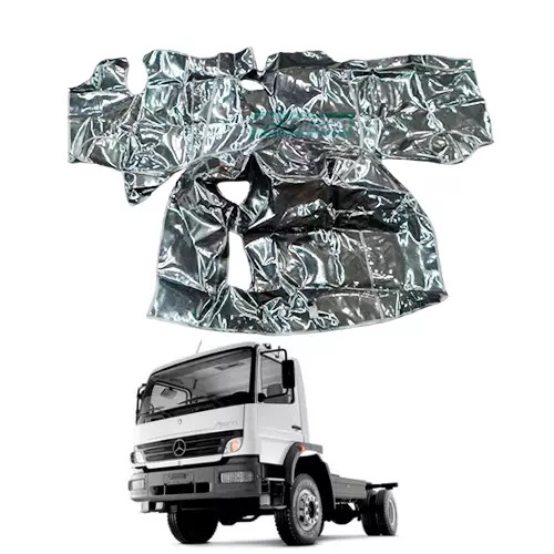 TAPETE VINIL CINZA MB 1418 ATEGO CABINE SIMPLES COM CAPO (PUES834C)