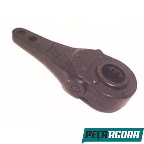 CATRACA 10 ESTRIAS 3 FUROS CHAVE 14 CARRETAS EM GERAL ANTIGA - 152,40 MM (345420