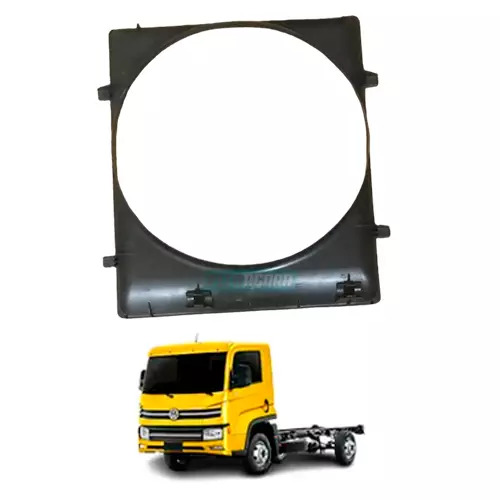 DEFLETOR AR RADIADOR VW DELIVERY 9.170 - 2019... PLASTICO INJETADO  (23B121207-1
