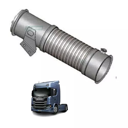 TUBO FLEXIVEL INOX 4.5 X 490MM SCANIA G P R EURO 5 (1529474-S304Y)
