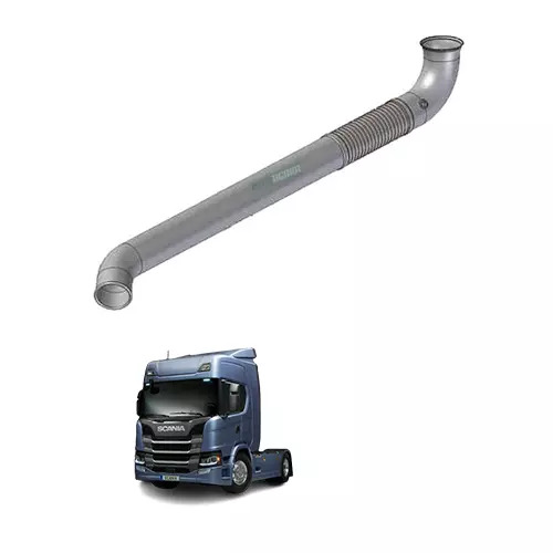 TUBO TERMINAL COM FLEXIVEL INOX 4.5 SCANIA G P R  (TB1150-S310A)