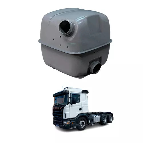 SILENCIOSO COM MIOLO LA DE VIDRO SCANIA G P P94 R TR 114 124 (1420278-S304E)