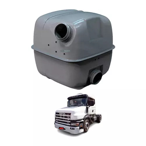 SILENCIOSO CATALISADOR SCANIA P G R TR 114 124 P94 (1420278-1500455-S304)