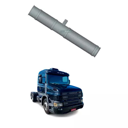 SILENCIOSO COM MIOLO SEM LA DE VIDRO SCANIA G P R P94 TR 114 124 (1420278-S304Q)