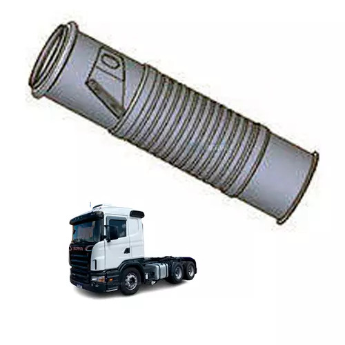 TUBO FLEXIVEL GALVANIZADO 4.5 X 500MM SCANIA G P R TR 124  (1754040-S304S)