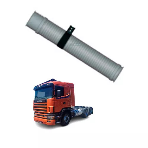 TUBO FLEXIVEL GALVANIZADO 4.5 X 830MM SCANIA TR 124 P94 (1505748-S305R)