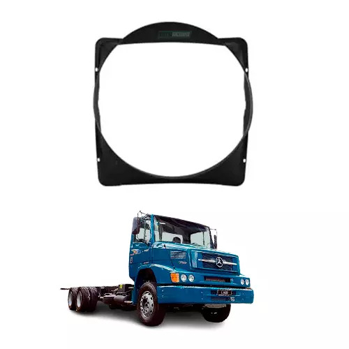 DEFLETOR DO RADIADOR MB MERCEDES BENZ 1620 ELETRONICO (6935057730X)