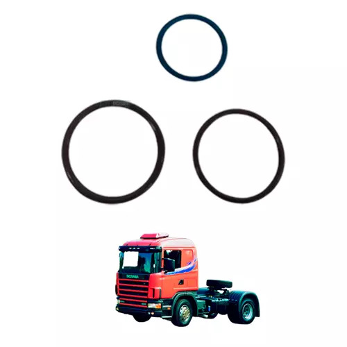 JOGO ANEL VEDACAO BICO INJETOR PARA SCANIA SERIE 4 (1422564_)