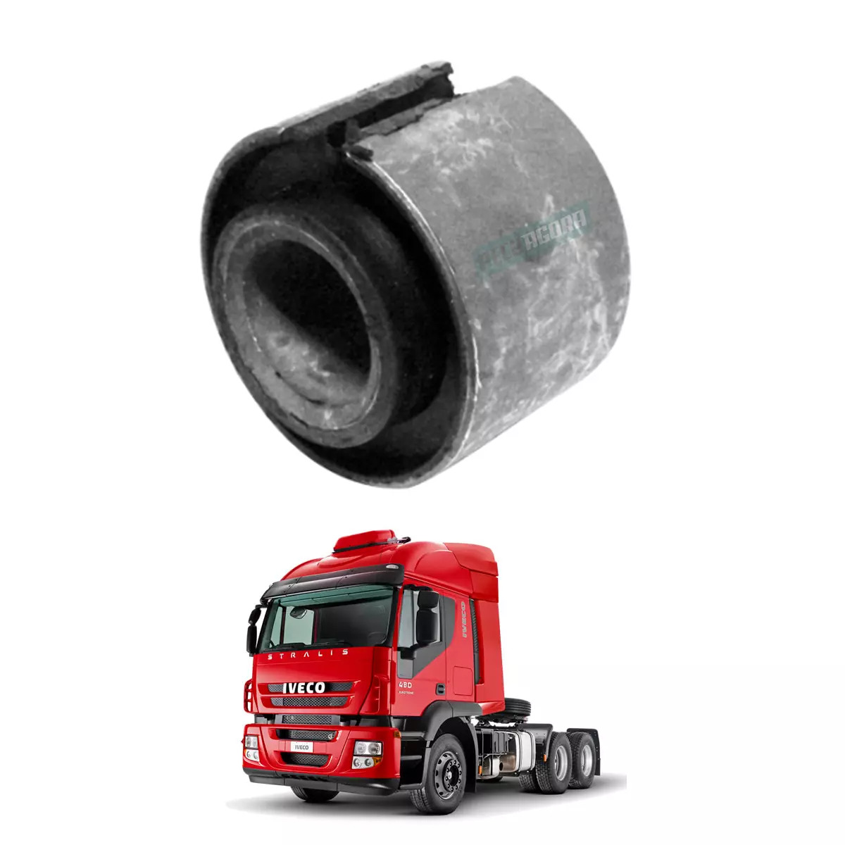CAIXA 10 BUCHA BARRA ESTABILIZADORA DIANTEIRA PARA IVECO STRALIS EUROTECH TECTOR