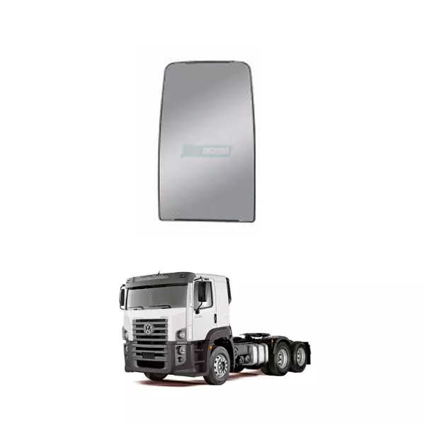 VIDRO ESPELHO RETROVISOR PRINCIPAL VW CONSTELLATION EURO 5 E 6 2012... CONVEXO S