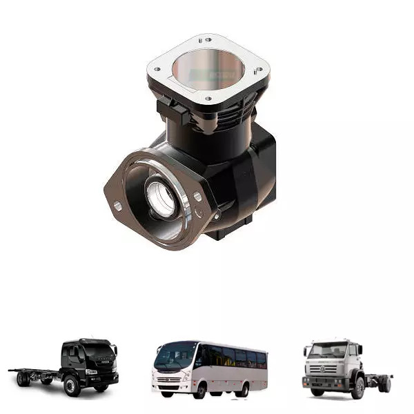 BLOCO COMPRESSOR MONO CILINDRO AGRALE IVECO VW MOTOR CUMMINS (MGK2028)