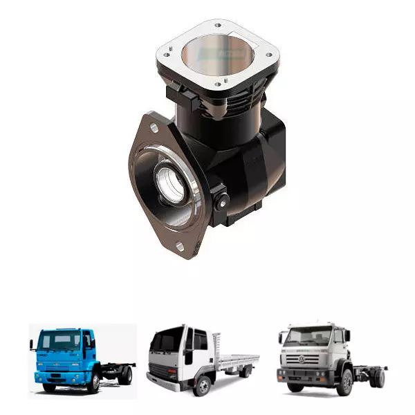 BLOCO COMPRESSOR AR MONO CILINDRO CASE FORD VW MOTOR CUMMINS  (MGK2030)