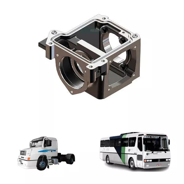 BLOCO COMPRESSOR BR 400 CARTER COM ALOJAMENTO ANEL MB MOTOR OM447 OM449 (4471310