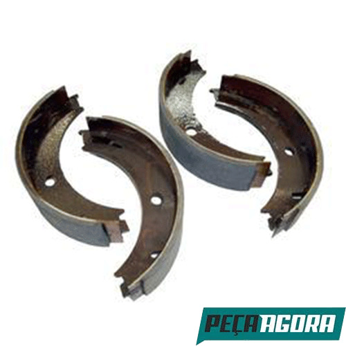 JOGO SAPATAS FREIO COM LONAS MB MERCEDES BENZ SPRINTER 412 4 (0024205920)