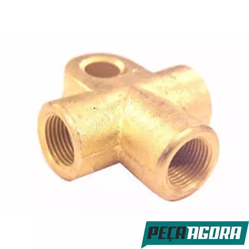CONEXAO TEE CENTRAL 1/2 NPT X 1/2 TUBO . (0420)