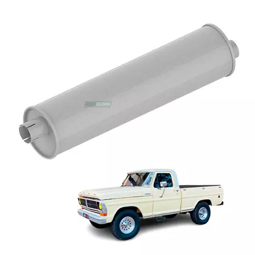 SILENCIOSO COM MIOLO FORD F1000 F4000 VW 11130 12130 13130 (79TU5225A-W922)