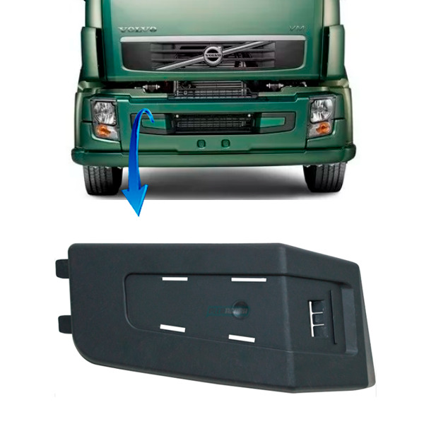 TAMPA PARACHOQUE LADO DIREITO VOLVO VM 270 2006 A 2013 (82468446-161060)