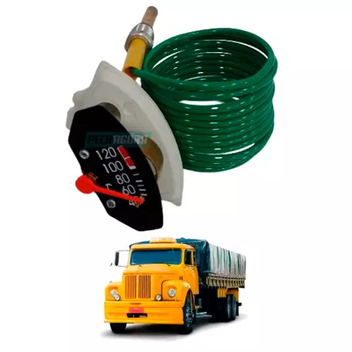 RELOGIO TEMPERATURA COM MERCURIO PARA SCANIA 110 111 140 ATE ANO 80 (153007-1140