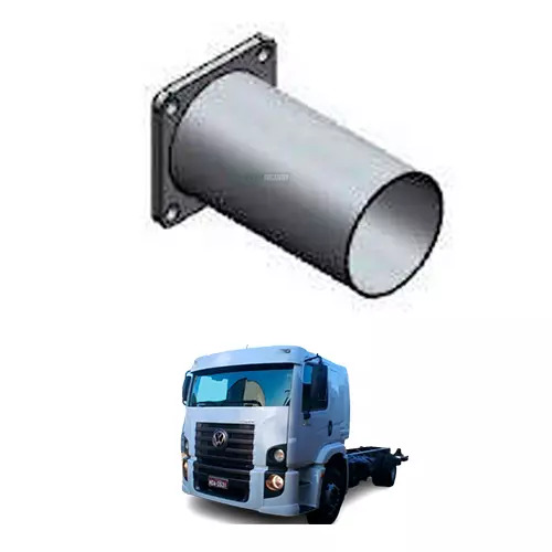 TUBO INTERMEDIARIO 3.5POL VW CONSTELLATION 17250E 19320 24250E WORKER 14220 2422