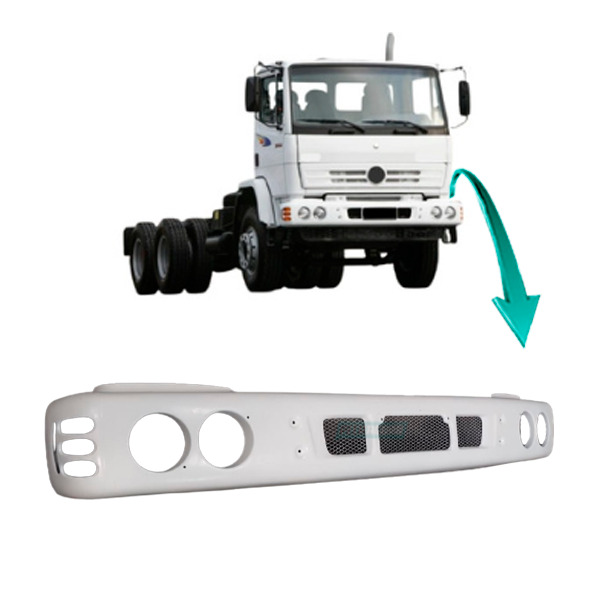 PARACHOQUE DIANTEIRO MB 712C 914C 2726 CARA CHATA PLASTICO ABS  (6888807770-M300