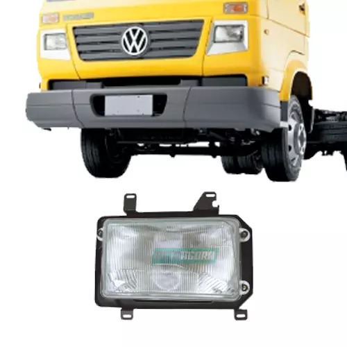 FAROL DIANTEIRO H4 DIREITO VW WORKER 8.120 8.150 2000 DIANTE (27A941008A-1041)