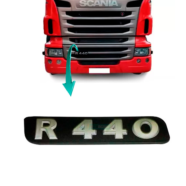 EMBLEMA R440 SCANIA SERIE 5  (1538836,)