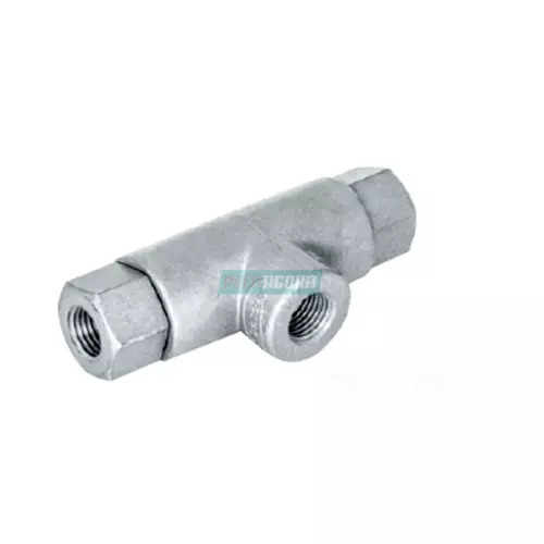 VALVULA DUPLA RETENCAO MB CARRETAS ROSCAS M16X1,5MM 2 PORTICOS (212100253-381430