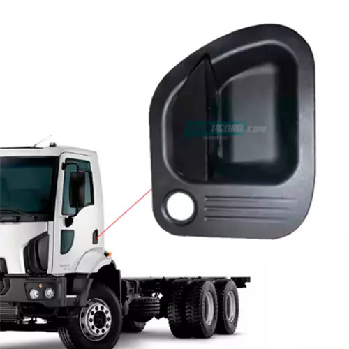  MACANETA EXTERNA COM COMANDO INTERNO DE ACIONAMENTO DA PORTA ESQUERDA FORD CARG