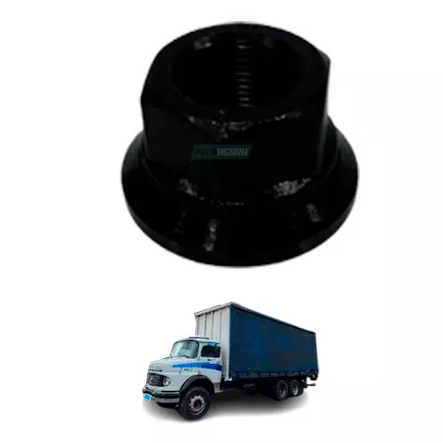 CAIXA 10 PORCA RODA M22-1,5 CHAVE 32 H27 MB 1313 1318 1414 RANDON PARA IVECO EUR