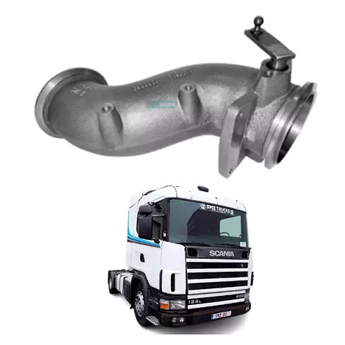 CURVA FREIO MOTOR ESCAPE PARA SCANIA 124 L G DSC12 T R K (1383863-1427514-137488